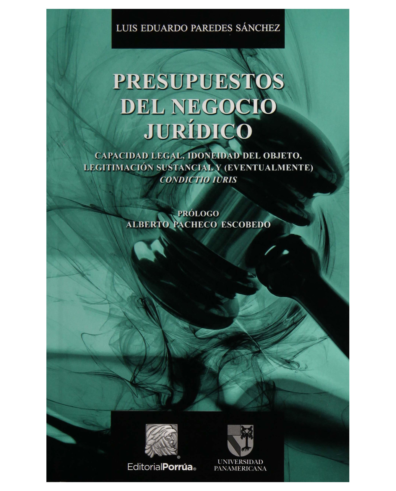 Libro Presupuestos Del Negocio Jurídico- Editorial Porrúa - Paredes Sánchez, Luis Eduardo