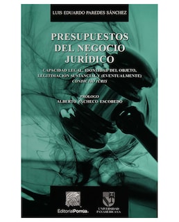 Foto 1 | Libro Presupuestos Del Negocio Jurídico- Editorial Porrúa - Paredes Sánchez, Luis Eduardo