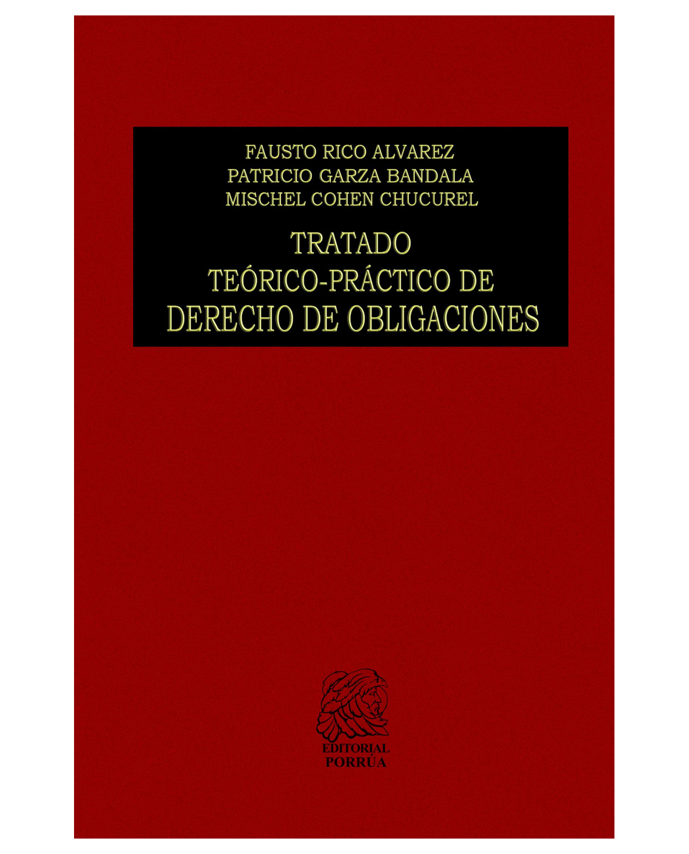 Foto 1 | Libro Tratado Teórico-práctico De Derecho De Obligaciones- Editorial Porrúa - Rico Álvarez, Fausto
