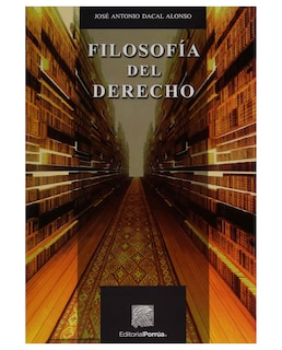 Foto 1 | Libro Filosofía Del Derecho- Editorial Porrúa - Dacal Alonso, José Antonio