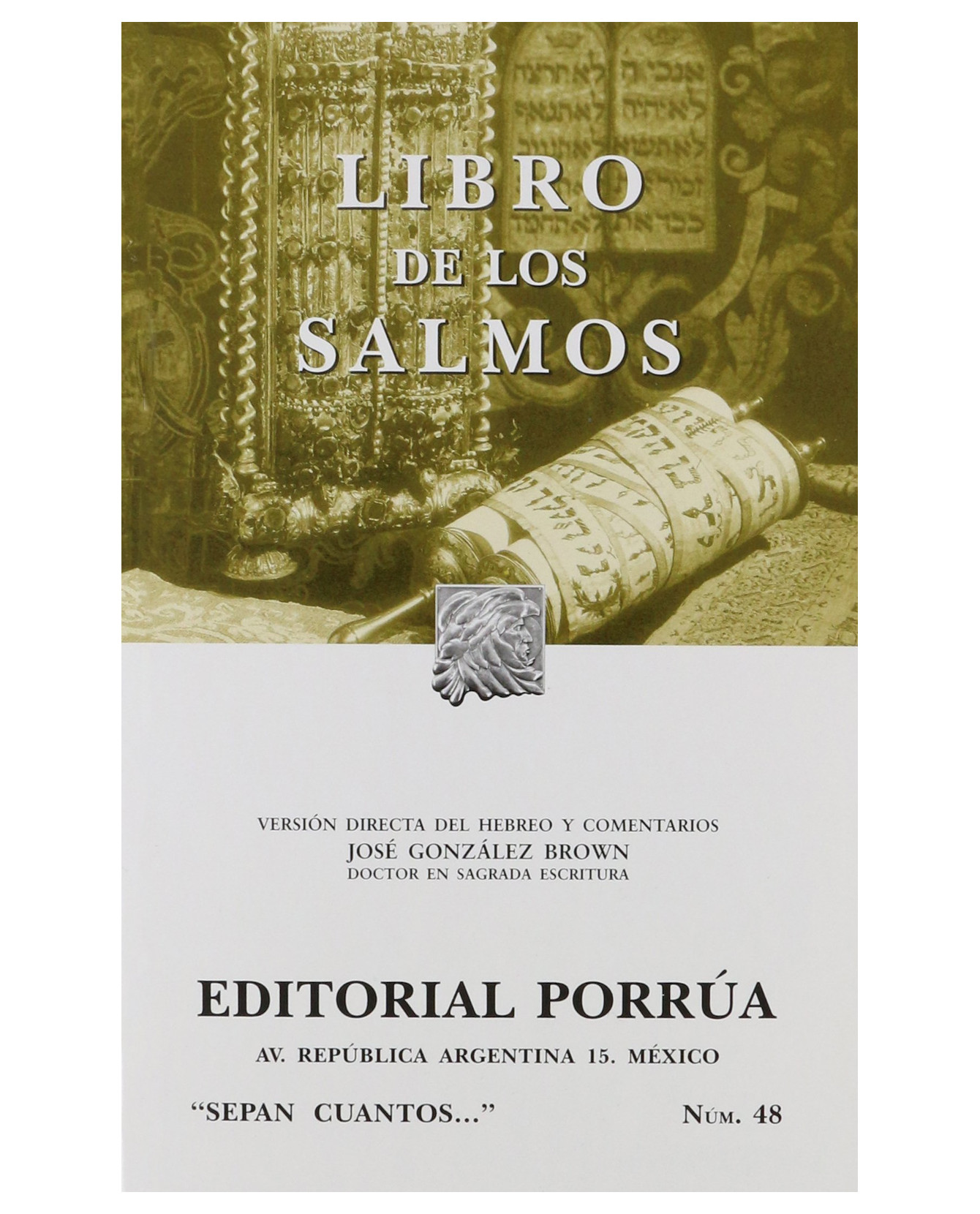 Foto 1 | Libro De Los Salmos- Editorial Porrúa - Sin Autor