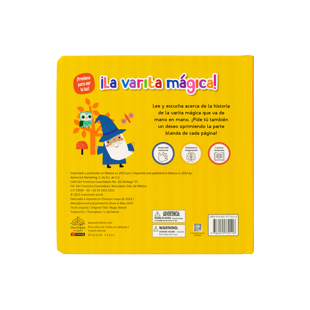 Foto 4 pulgar | Libro Cuento Infantil Presiona Para Ver Las Luces: ¡la Varita Mágica!- Advanced - Varios Autores