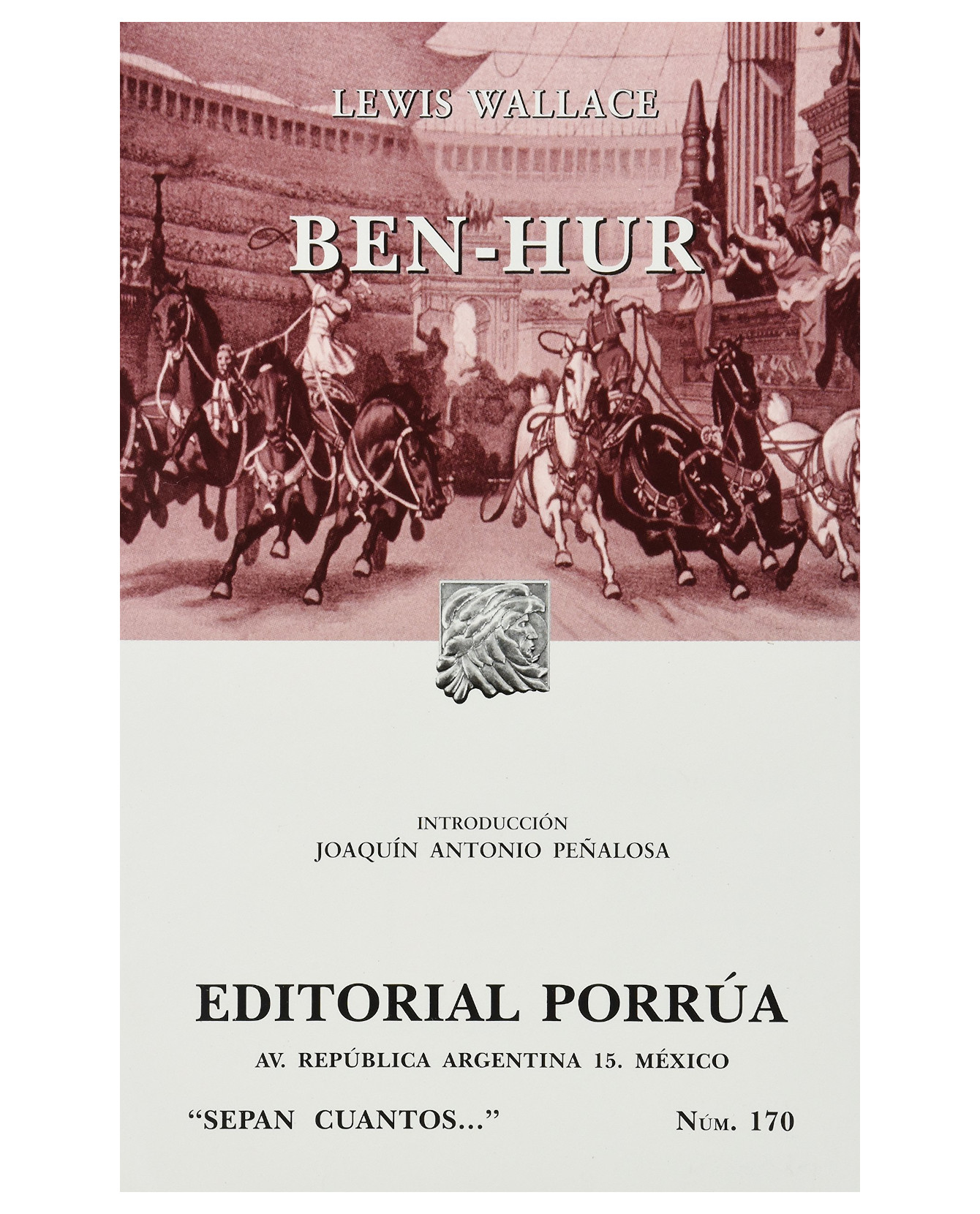 Foto 2 pulgar | Libro Ben-hur- Editorial Porrúa - Wallace, Lewis
