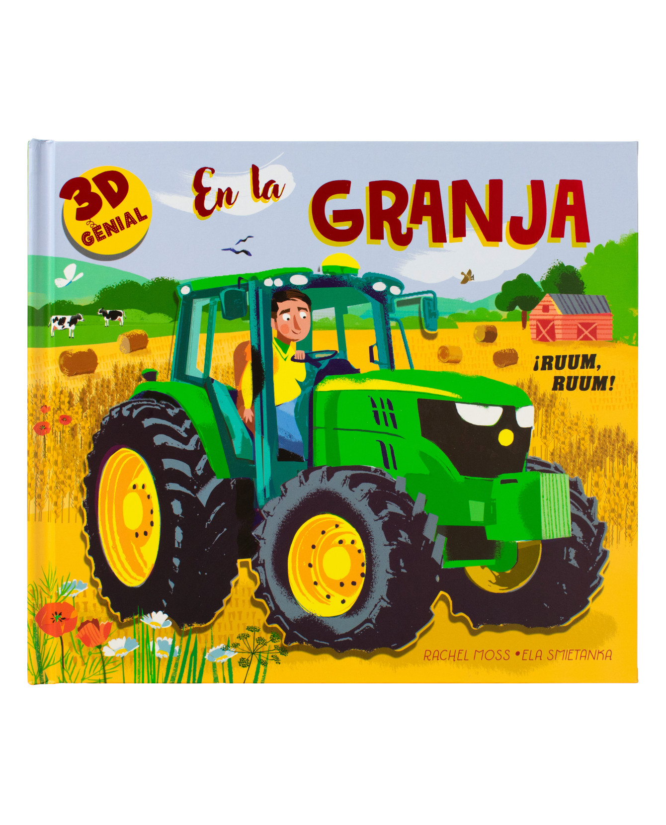 Foto 2 pulgar | Libro Infantil En 3d Genial En La Granja- Advanced - Moos Rachel