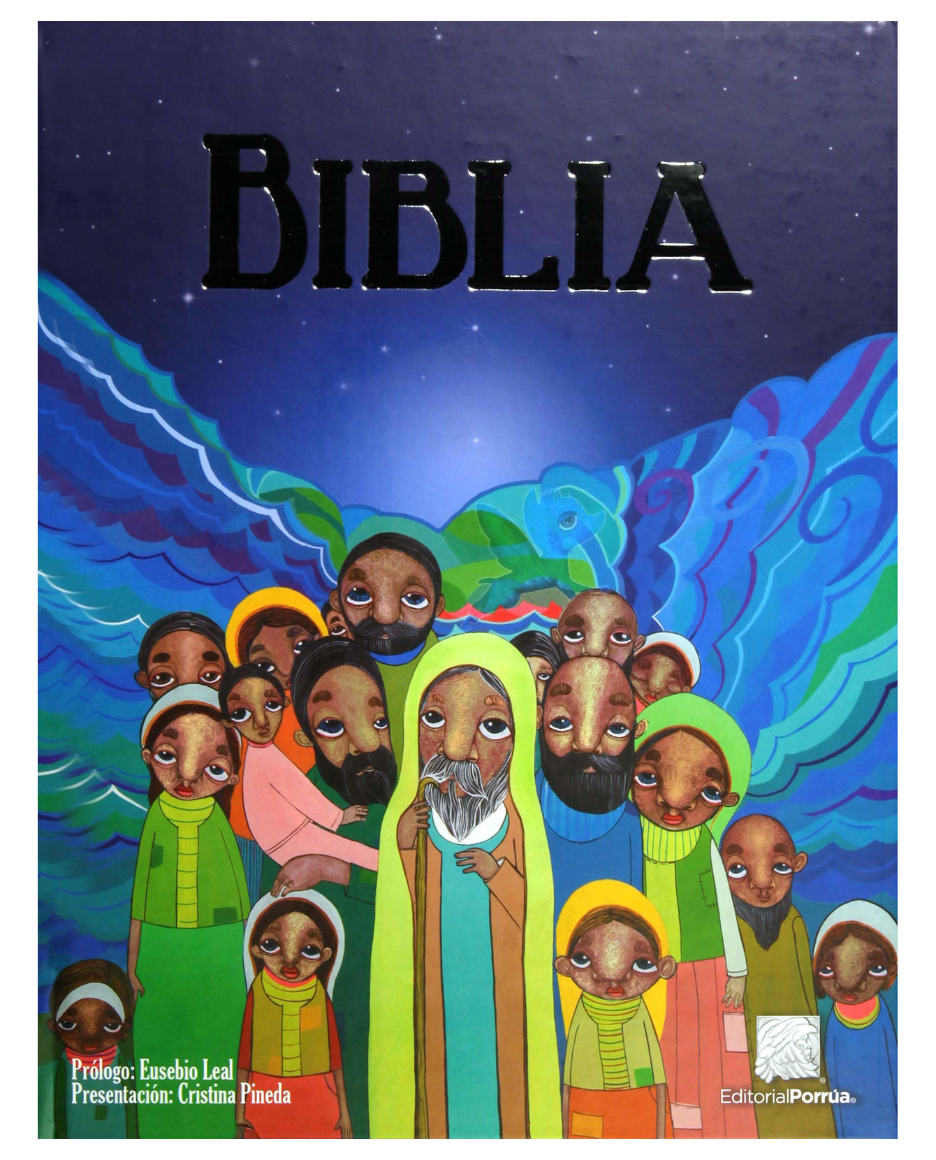 Libro Biblia Ilustrada- Editorial Porrúa - Pineda, Cristina