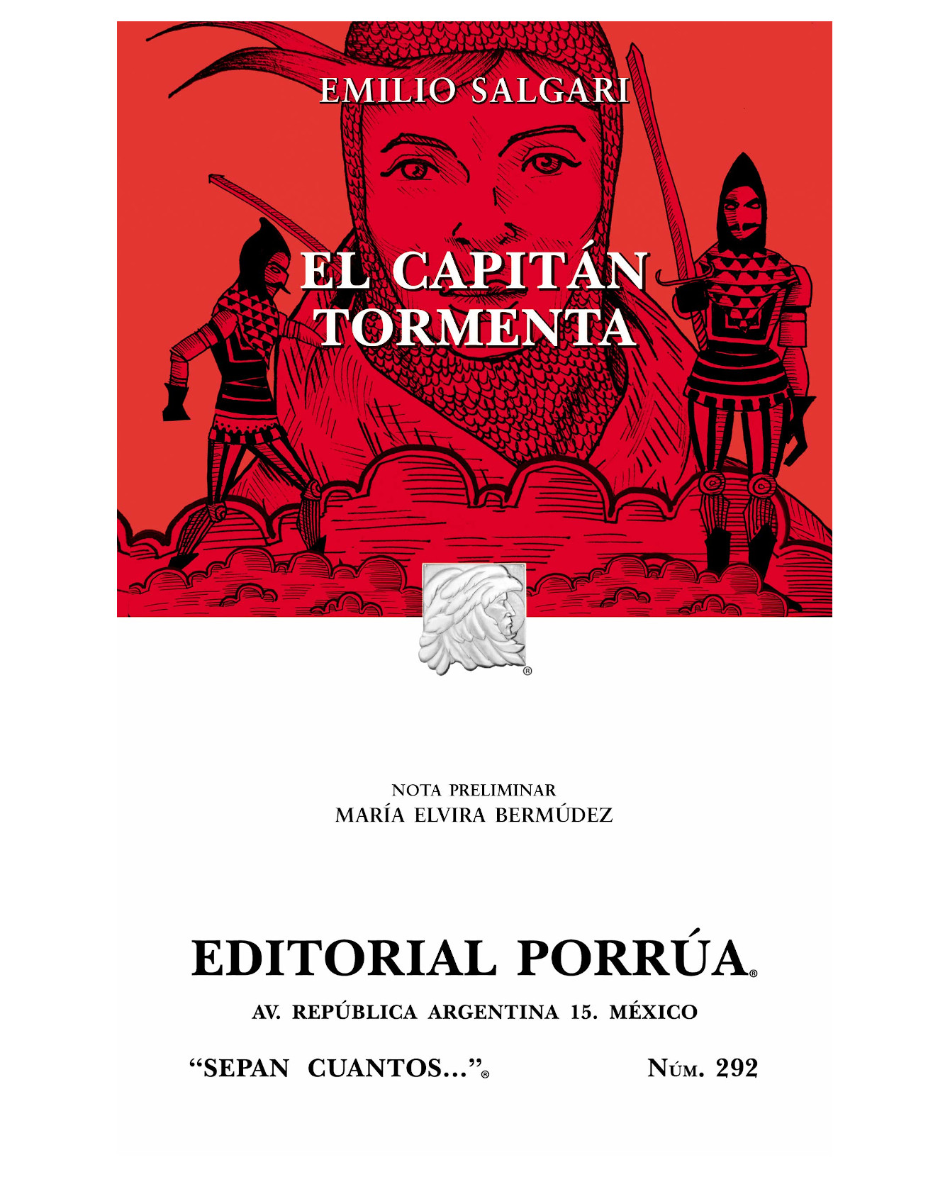 Libro El Capitán Tormenta- Editorial Porrúa - Salgari, Emilio