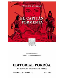 Foto 1 | Libro El Capitán Tormenta- Editorial Porrúa - Salgari, Emilio