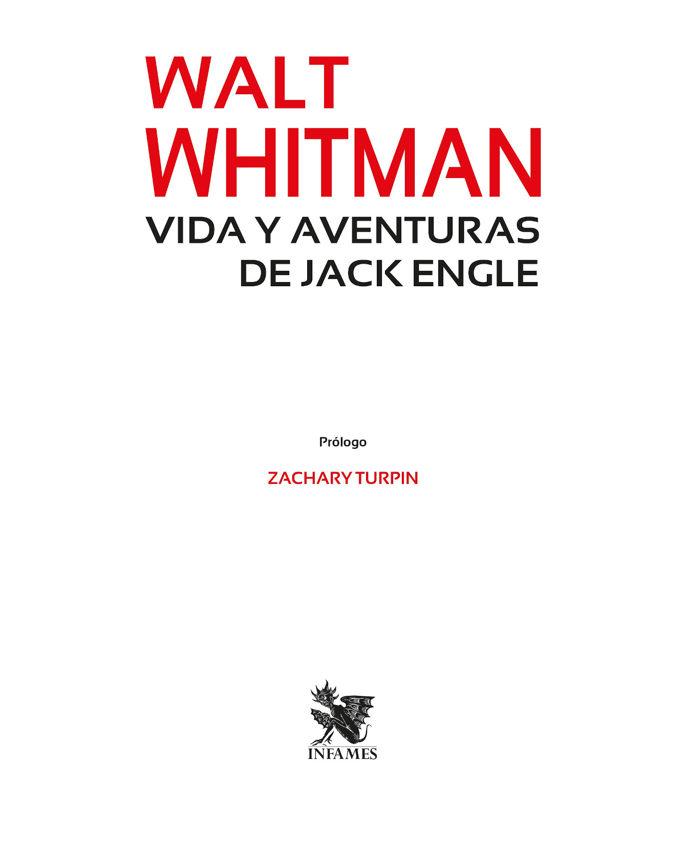 Libro Vida Y Aventuras De Jack Engle- Aquelarre - Whitman, Walt