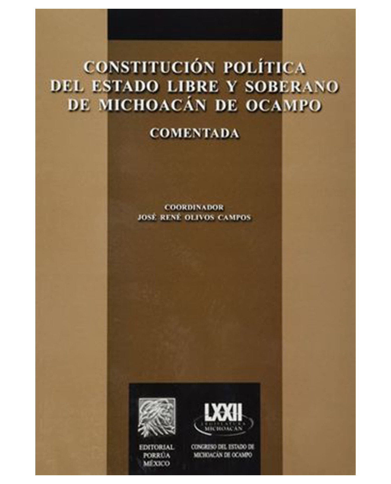 Foto 1 | Libro Constitución Política Del Estado Libre Y Soberano De Michoacán De Ocampo Comentada- Editorial Porrúa - Sin Autor