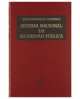Foto 1 | Libro Sistema Nacional De Seguridad Pública- Editorial Porrúa - Martínez Garnelo, Jesús