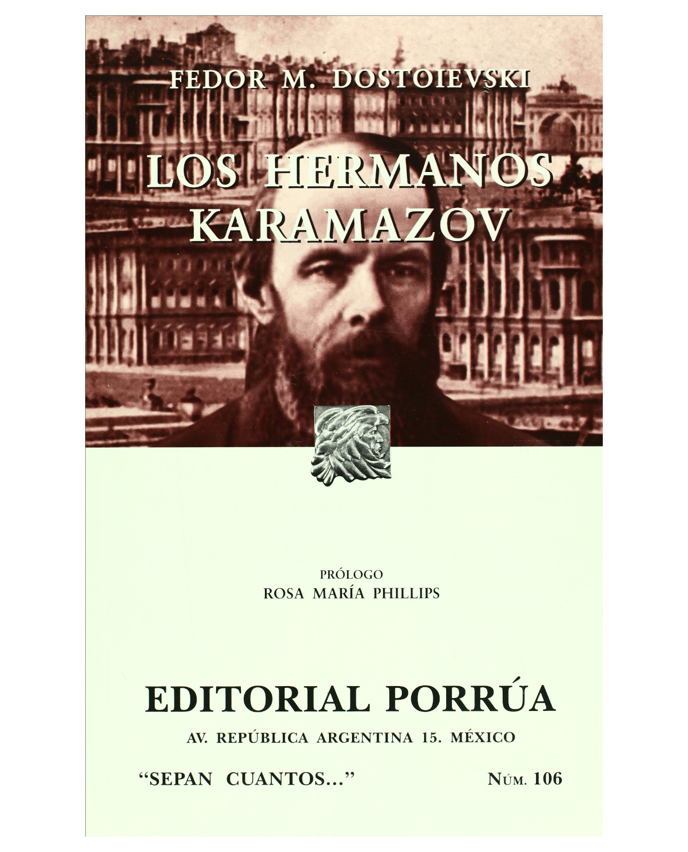 Foto 2 pulgar | Libro Los Hermanos Karamazov- Editorial Porrúa - Dostoievski, Fedor Mijáilovich