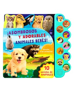 Foto 1 | Libro Infantil: 10 Sonidos De Animales Asombrosos Y Adorables Animales Bebés- Advanced - Varios Autores