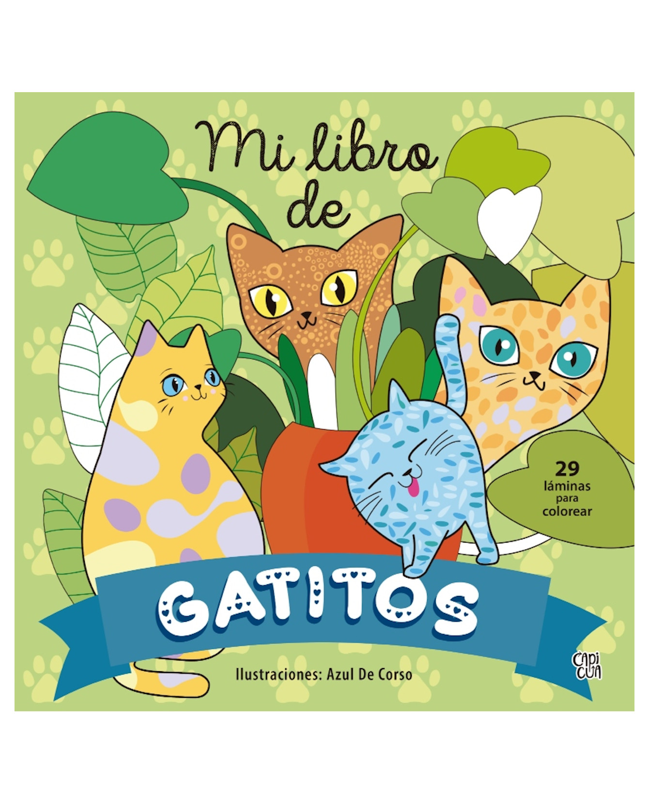 Foto 2 pulgar | Mi Libro De Gatitos- Vr - Azul De Corso