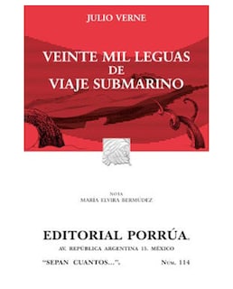 Foto 1 | Libro Veinte Mil Leguas De Viaje Submarino- Editorial Porrúa - Verne, Julio