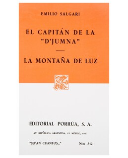 Foto 1 | Libro El Capitán De La D'jumna · La Montaña De Luz- Editorial Porrúa - Salgari Gradara, Emilio Carlo Giuseppe María
