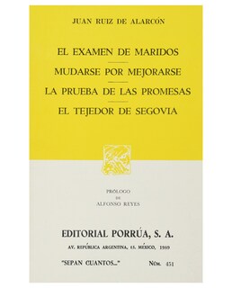 Foto 1 | Libro El Examen De Maridos- Editorial Porrúa - Ruiz De Alarcón, Juan