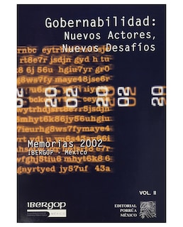 Foto 1 | Libro Gobernabilidad: Nuevos Actores, Nuevos Desafíos Volumen 2- Editorial Porrúa - Ortega Venzor, Alberto