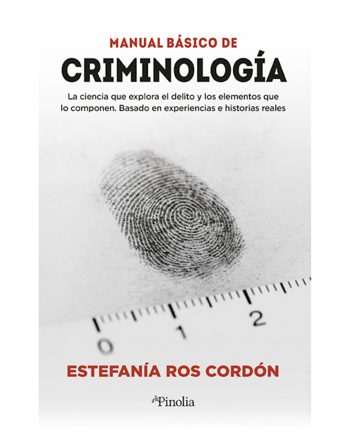 Libro Manual Básico De Criminología- Pinolia - Ros Cordón, Estefanía