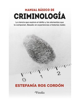 Foto 1 | Libro Manual Básico De Criminología- Pinolia - Ros Cordón, Estefanía