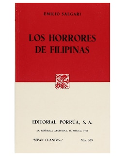 Foto 1 | Libro Los Horrores De Filipinas- Editorial Porrúa - Salgari, Emilio