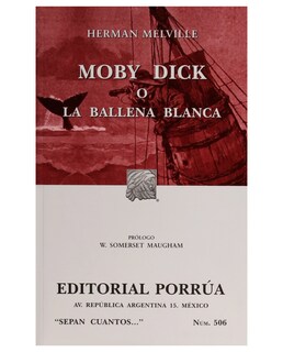 Foto 1 | Libro Moby Dick O La Ballena Blanca- Editorial Porrúa - Melville, Herman