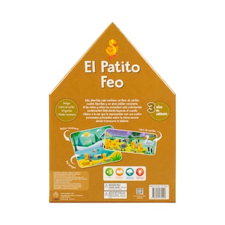 Foto 3 | Cuento Infantil Mi Primer Libro Con Figuritas: El Patito Feo- Advanced - Varios Autores