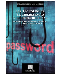 Foto 1 | Libro Las Tecnologías, El Ciberespacio Y El Derecho Penal- Editorial Porrúa - Rosa Rodríguez, Paola Iliana De La