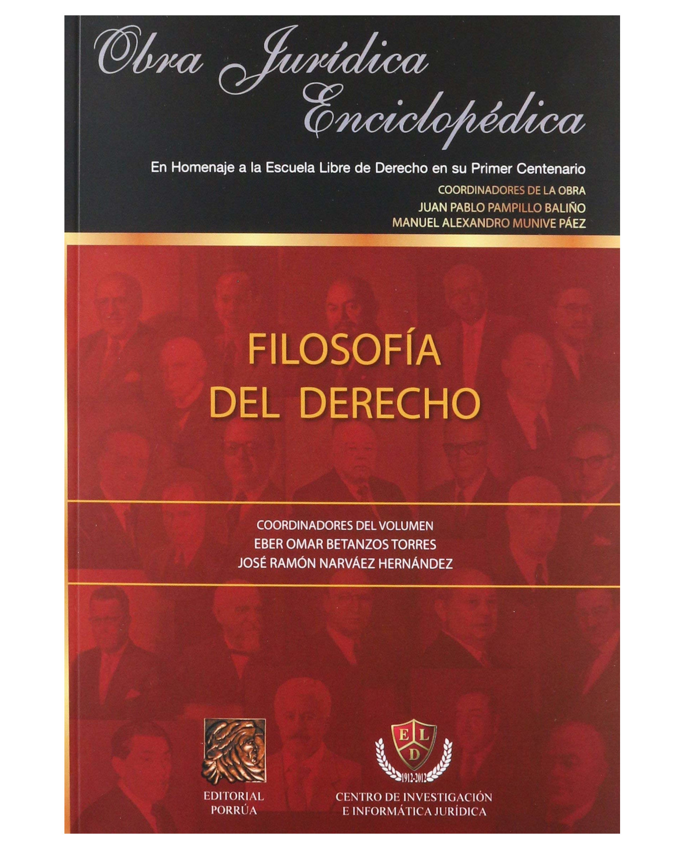 Libro Filosofía Del Derecho- Editorial Porrúa - Pampillo Baliño, Juan Pablo