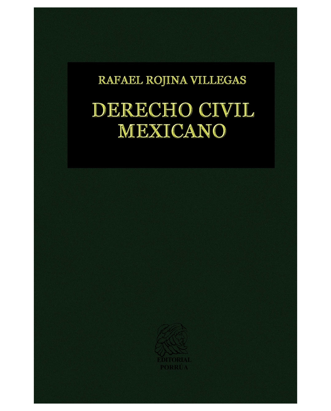 Libro Derecho Civil Mexicano V: Obligaciones Volumen I Editorial Porrúa  Rojina Villegas Rafael $690