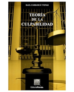 Foto 1 | Libro Teoría De La Culpabilidad- Editorial Porrúa - Carranca Y Rivas, Raúl