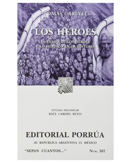 Foto 1 | Libro Los Héroes: El Culto De Los Héroes Y Lo Heroico En La Historia Editorial Porrúa Carlyle Tomás