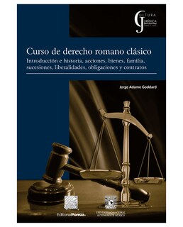 Foto 1 | Libro Curso De Derecho Romano Clásico- Editorial Porrúa - Adame Goddard, Jorge