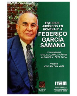 Foto 1 | Libro Estudios Jurídicos En Homenaje A Federico García Sámano- Editorial Porrúa - Curioca Gálvez, Shalila, López