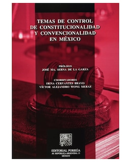 Foto 1 | Libro Temas De Control De Constitucionalidad Y Convencionalidad En México- Editorial Porrúa - Wong Meraz, Víctor Al