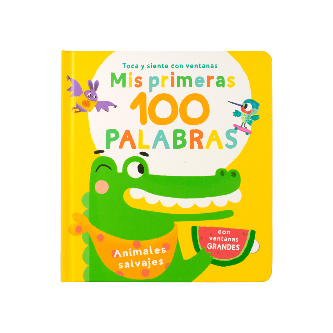Foto 4 pulgar | Libro Infantil: Mis Primeras 100 Palabras Animales Salvajes Advanced  Varios Autores