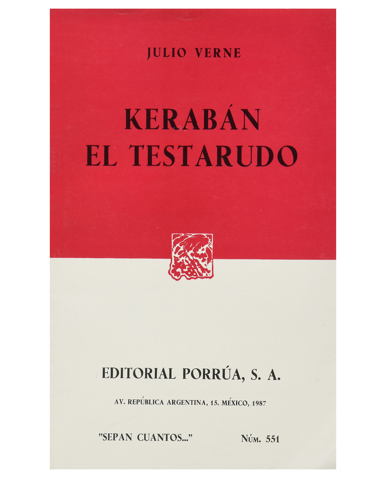 Foto 2 pulgar | Libro Kerabán El Testarudo- Editorial Porrúa - Verne, Julio