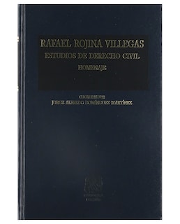 Foto 1 | Libro Rafael Rojina Villegas: Estudios De Derecho Civil- Editorial Porrúa - Domínguez Martínez, Jorge Alfredo
