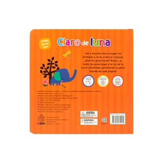 Foto 3 | Libro Cuento Infantil Presiona Para Ver Las Luces: Claro De Luna- Advanced - Varios Autores