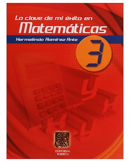 Foto 1 | Libro La Clave De Mi Éxito En Matemáticas 3 Editorial Porrúa Ramírez Ante Hermelindo