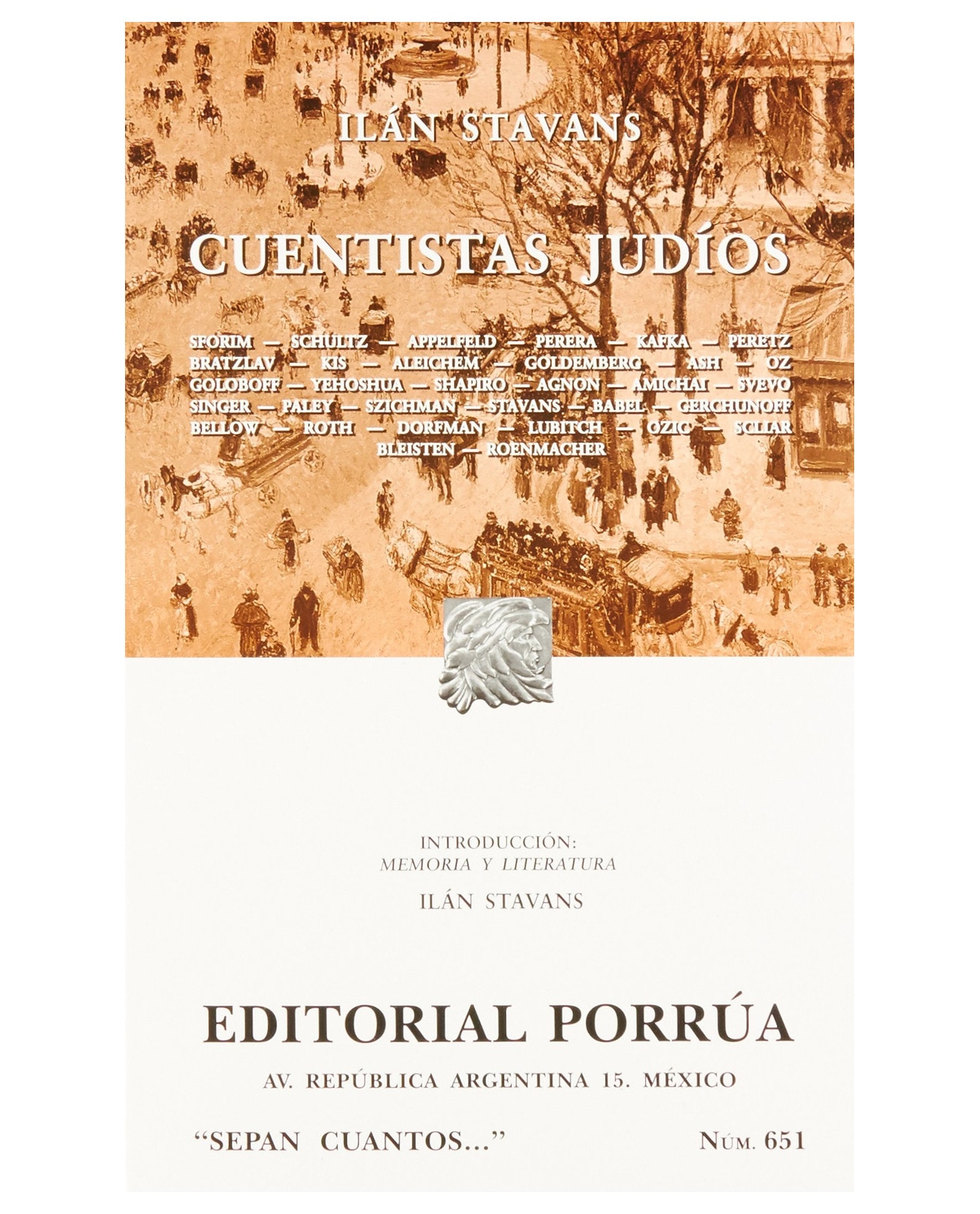 Libro Cuentistas Judíos- Editorial Porrúa - Varios Autores $200