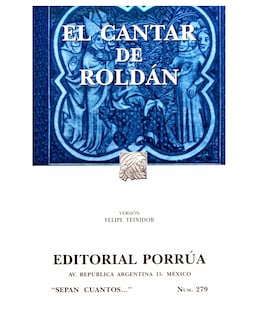 Foto 1 | Libro El Cantar De Roldán- Editorial Porrúa - Sin Autor