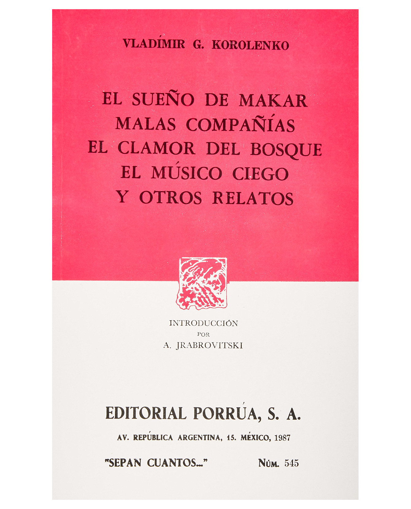 Foto 2 pulgar | Libro El Sueño De Makar · Malas Compañías- Editorial Porrúa - Korolenko, Vladímir Galaktiónovich