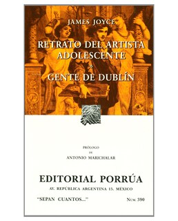 Foto 1 | Libro Retrato Del Artista Adolescente · Gente De Dublín- Editorial Porrúa - Joyce, James