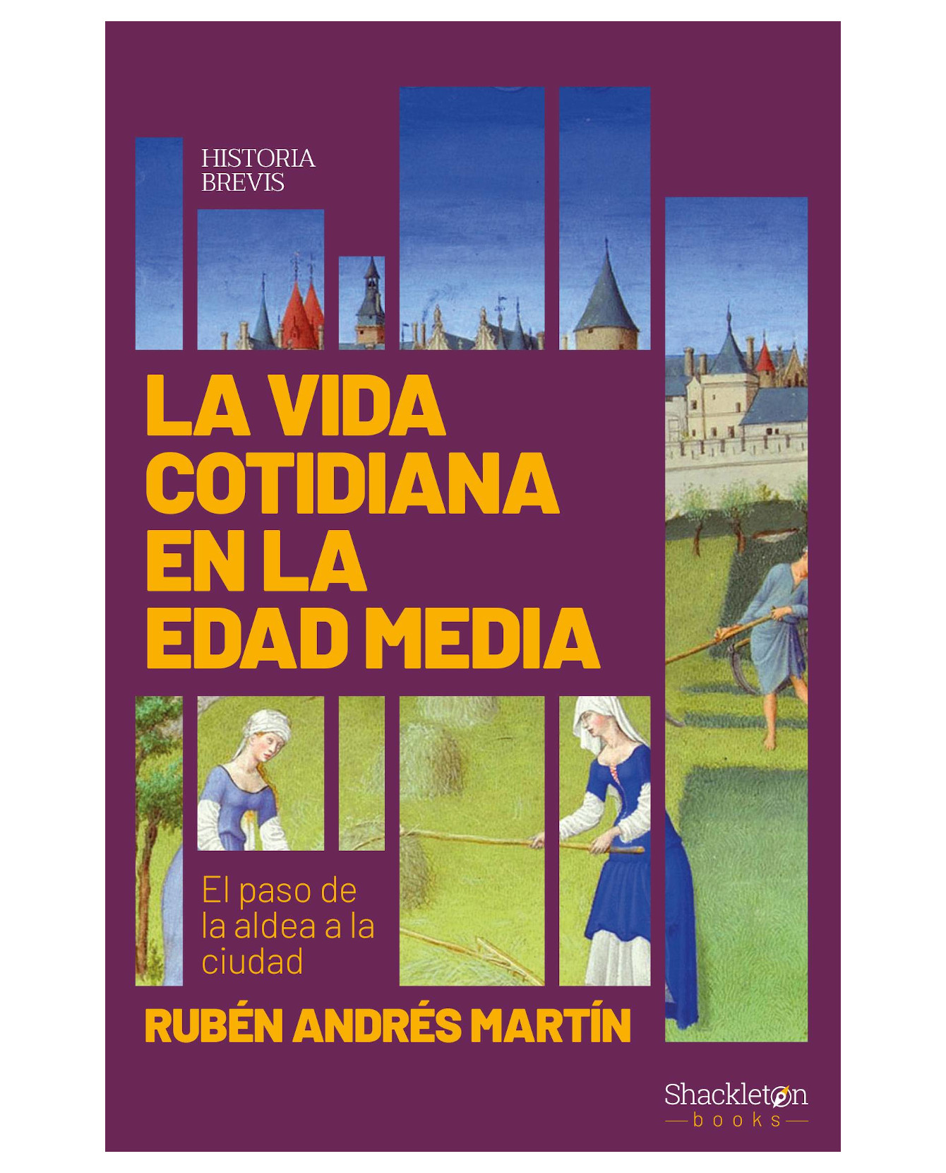 Libro La Vida Cotidiana En La Edad Media Shackleton Books Rubén Andrés Martín