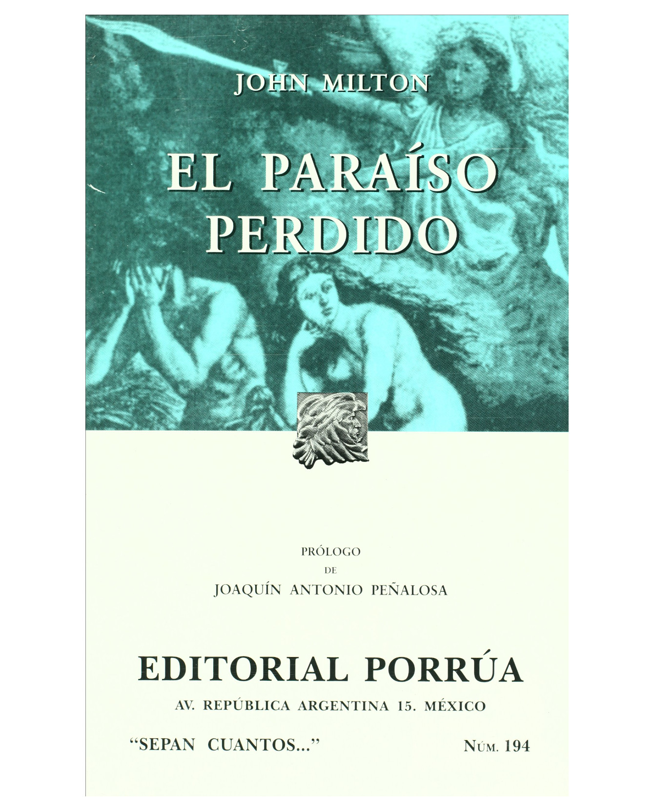 Foto 2 pulgar | Libro El Paraíso Perdido Editorial Porrúa John Milton