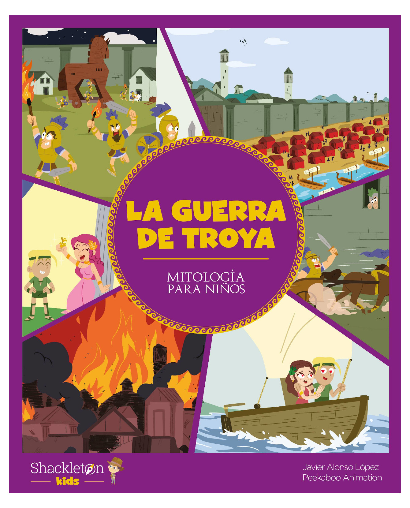 Libro La Guerra De Troya Shackleton Books Javier Alonso López