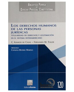 Foto 1 | Libro Los Derechos Humanos De Las Personas Jurídicas Editorial Porrúa Casas C. Ignacio De toller Fernando M.