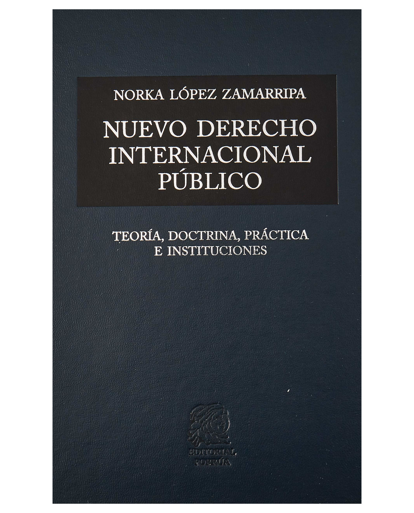 Foto 2 pulgar | Libro Nuevo Derecho Internacional Público Editorial Porrúa  López Zamarripa Norka
