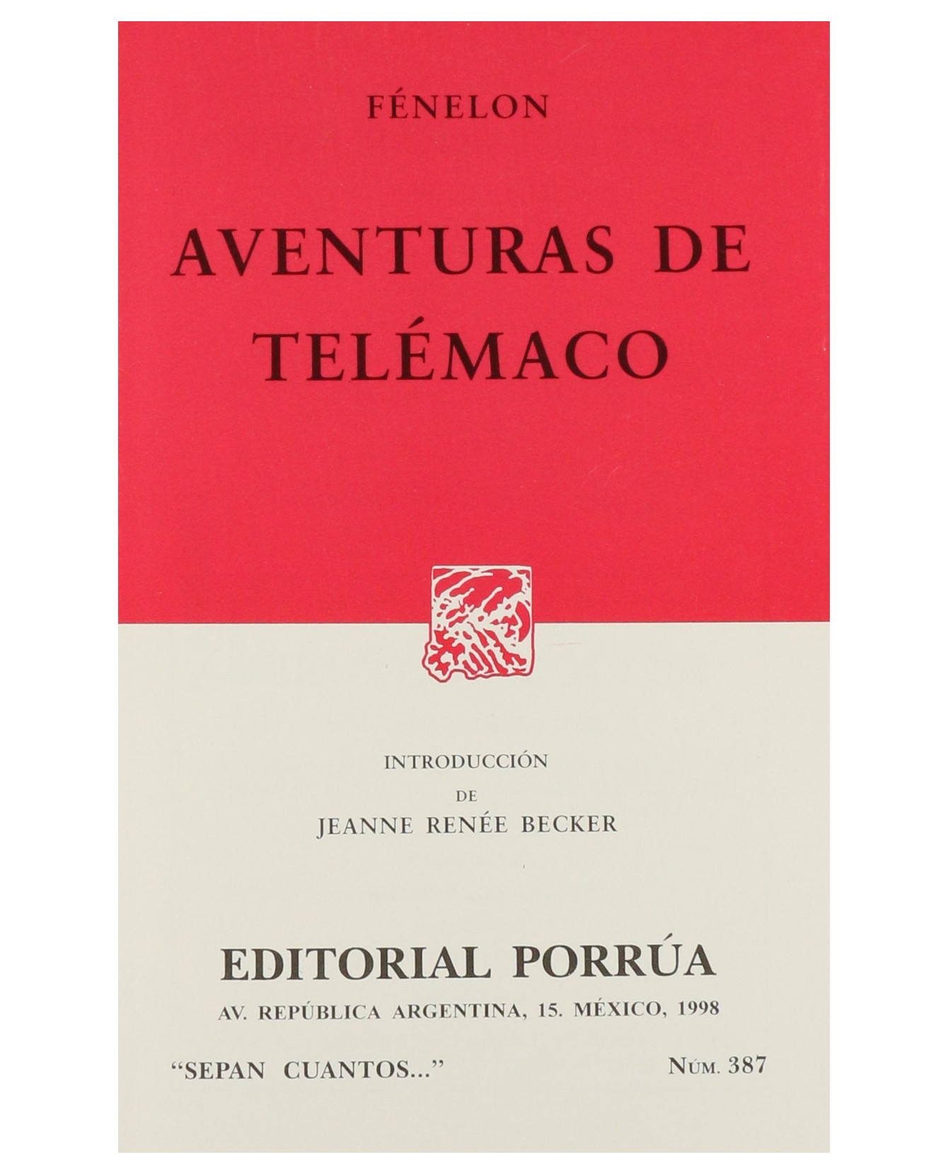 Foto 2 pulgar | Libro Aventuras De Telémaco Editorial Porrúa  Fénelon Francois De Salignac De La Mothe