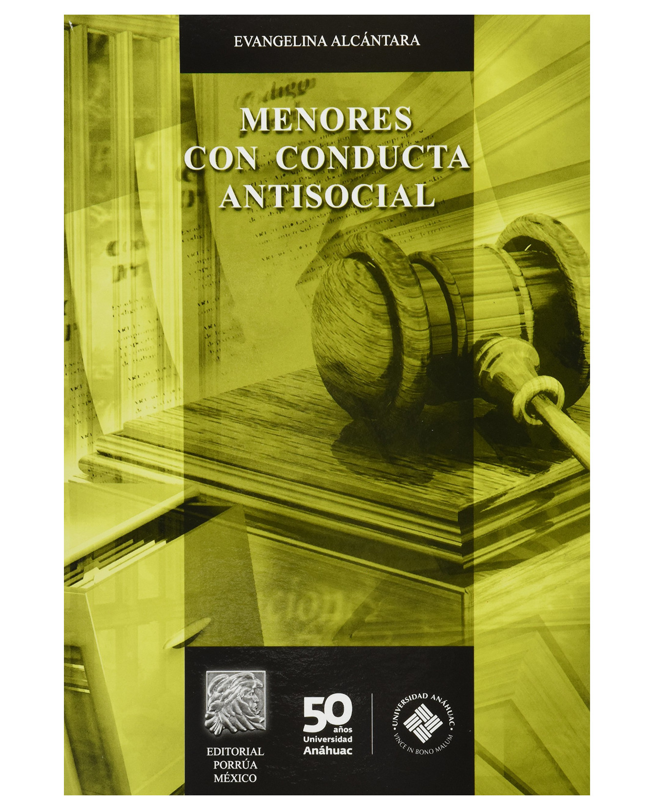 Libro Menores Con Conducta Antisocial Editorial Porrúa  Alcántara Evangelina